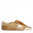 Golden Goose True-Star in Tobacco-Colored Suede With White Star and Platinum Heel Tab