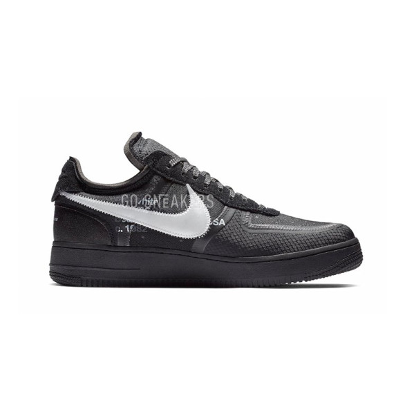 Унисекс кроссовки Nike Air Force 1 Low Off-White Black White