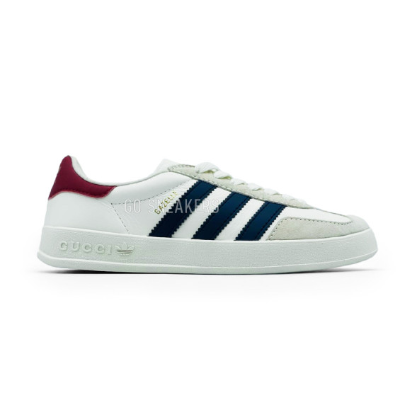 Унисекс кроссовки Gucci x Adidas Gazelle White
