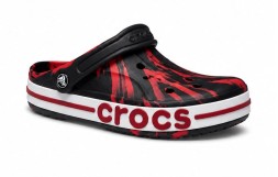 Crocs Bayaband Clogs Red Camo