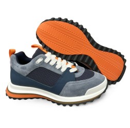 Hermes Leader Navy Grey