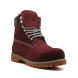 Женские ботинки с мехом Timberland Bordeaux