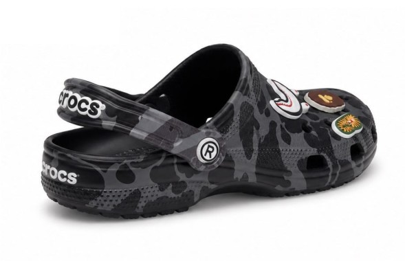 Унисекс сабо Crocs x Bape Classic Clog Camo