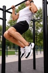 Hermes Casual Shoes For Men White/Black