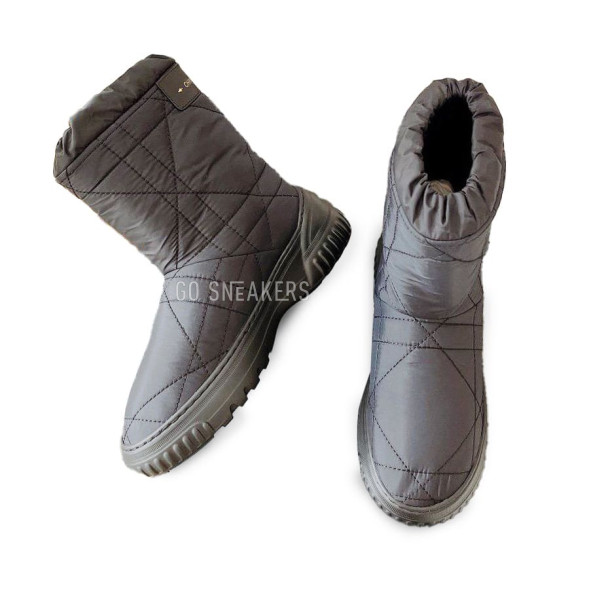 Женские зимние дутики Dior Winter Woman Black