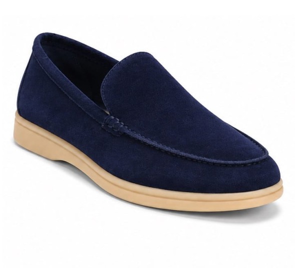 Мужские лоферы Loro Piana Summer Walk Blue