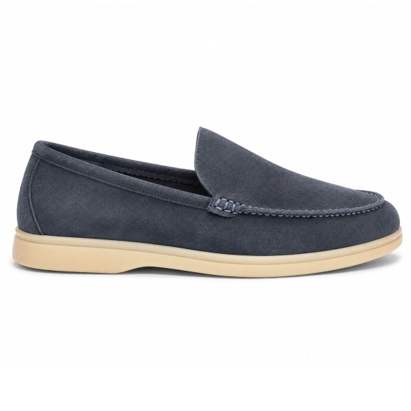 Мужские лоферы Loro Piana Summer Walk Dark Grey
