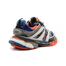 Balensiaga Track Trainer Blue-Grey-Orange