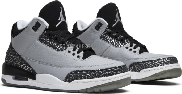 Женские кроссовки Nike Air Jordan 3 Retro &amp;#039;Wolf Grey&amp;#039;