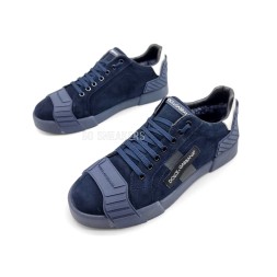 Dolce & Gabbana Man Winter Suede Navy