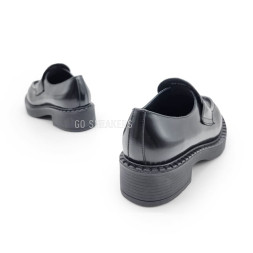 Prada Leather Loafers Black