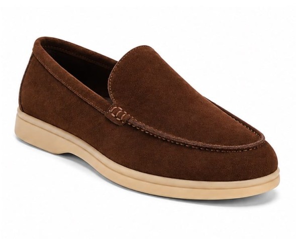 Мужские лоферы Loro Piana Summer Walk Brown