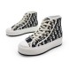 Женские кроссовки Dior Sneakers High Platform White/Black