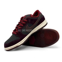 RIOT Skateshop x Nike Dunk Low SB 'Mahogany Dark Beetroot'