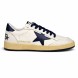 Женские кеды Golden Goose Ball-Star White Navy