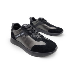 Calvin Klein Leather Suede Black