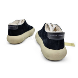 Golden Goose ggobispace Low Winter Suede Black