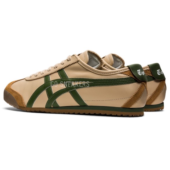 Унисекс кроссовки Onitsuka Tiger Mexico 66 Beige Grass Green