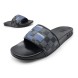 Мужские шлепки Louis Vuitton Flip-flops Black/Blue