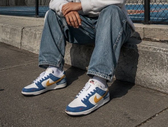 Унисекс кроссовки Nike Dunk Low Kasina Industrial Blue
