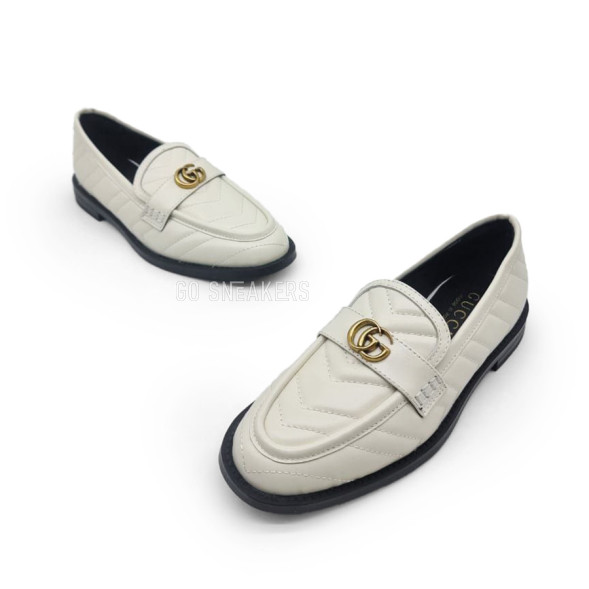 Женские слиперы Gucci Sleepers Leather White