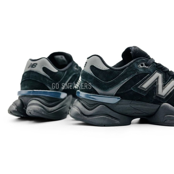 Унисекс зимние кроссовки New Balance 9060 Winter Suede Black