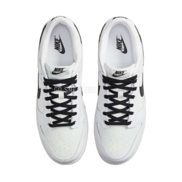 Унисекс кроссовки Nike Dunk Low White and Black