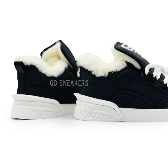 Женские зимние кроссовки Dolce&amp;amp;Gabbana Woman Winter Black White