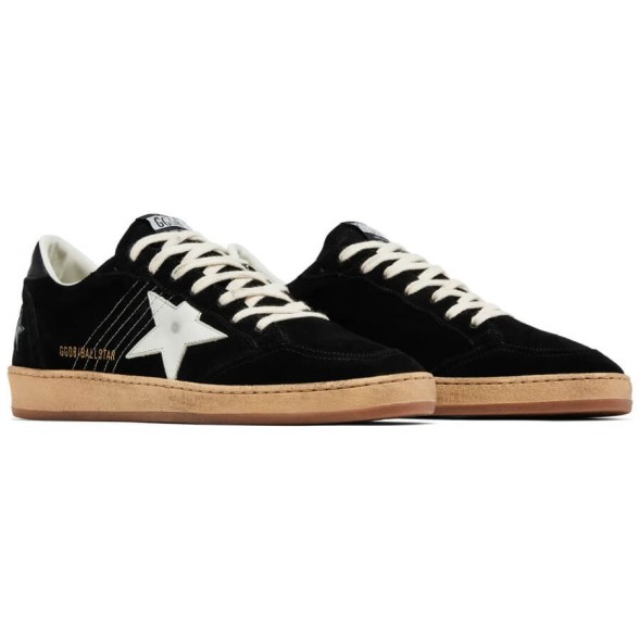 Унисекс кеды Golden Goose Ball Star Black White