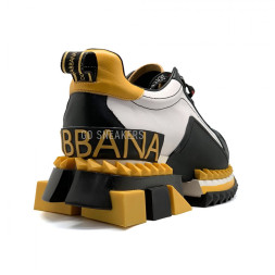 Женские кроссовки Dolce & Gabbana Super King Yellow