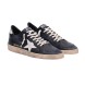 Мужские кеды Golden Goose Ball Star in Black Nappa with White Leather Star and Heel Tab
