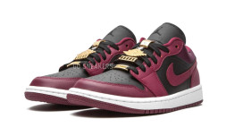Nike Air Jordan 1 Low Dark Beetroot Black
