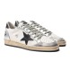 Унисекс кеды Golden Goose Ball Star in White Nappa with Laminated Inserts