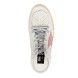Женские сабо Golden Goose Ball Star Sabot in White Nappa with Old Rose Leather Star