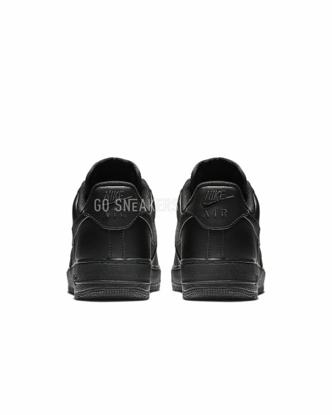 Унисекс кроссовки Nike Air Force 1 Low Black/Black ’07