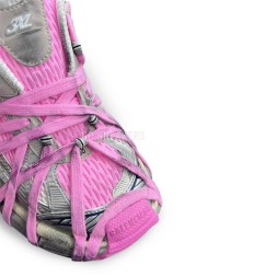 Balenciaga 3XL Extreme Lace Sneaker White/Pink