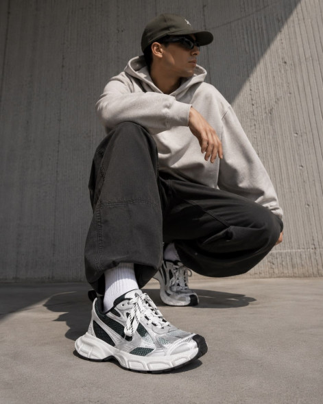 Мужские кроссовки Balenciaga 3XL Sneaker Gradient Black