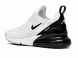 Унисекс кроссовки Nike Air Max 270 White Black