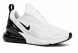 Унисекс кроссовки Nike Air Max 270 White Black