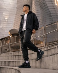 Nike Air Max 270 Black/White Swoosh
