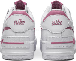 Женские кроссовки Nike Wmns Air Force 1 Shadow 'White Magic Flamingo'