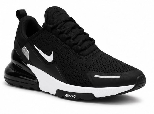 Унисекс кроссовки Nike Air Max 270 Textile Black/White