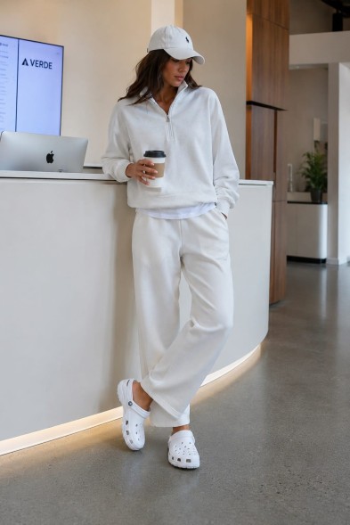 Унисекс сабо Crocs Classic Platform Clog White
