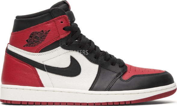 Унисекс кроссовки Nike Air Jordan 1 Retro High OG &amp;#039;Bred Toe&amp;#039;