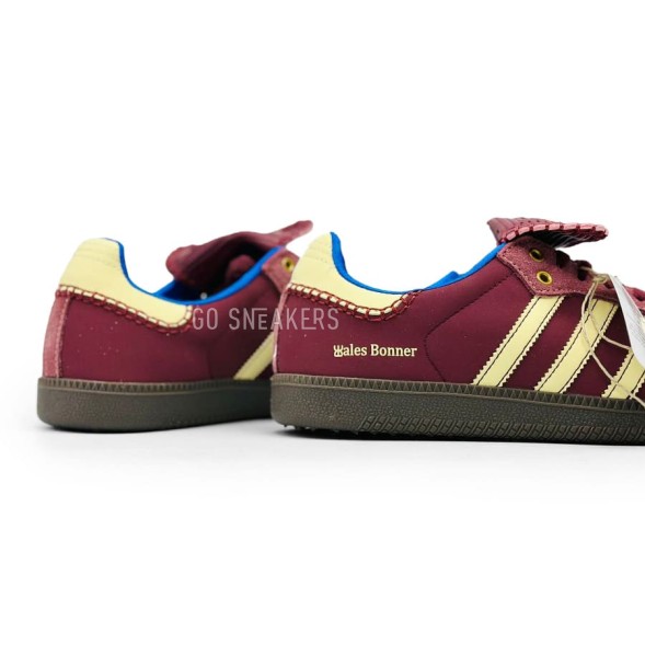 Мужские кроссовки Adidas Samba Nylon Wales Bonner Fox Vinous Man