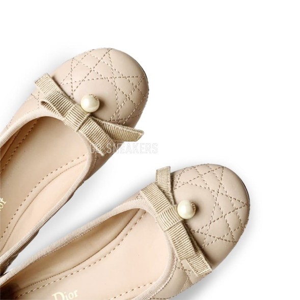 Женские балетки Dior Flats Beige