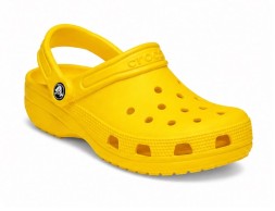Crocs Classic Platform Clog Yellow