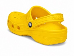 Crocs Classic Platform Clog Yellow