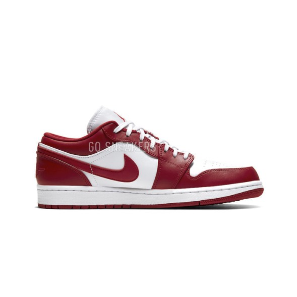 Унисекс кроссовки Nike Air Jordan 1 Low Gym Red White