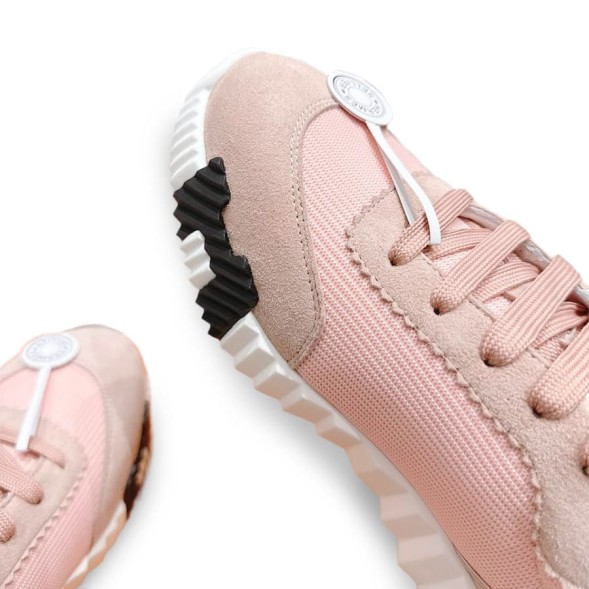 Женские кроссовки Hermes Low Top Casual Pink